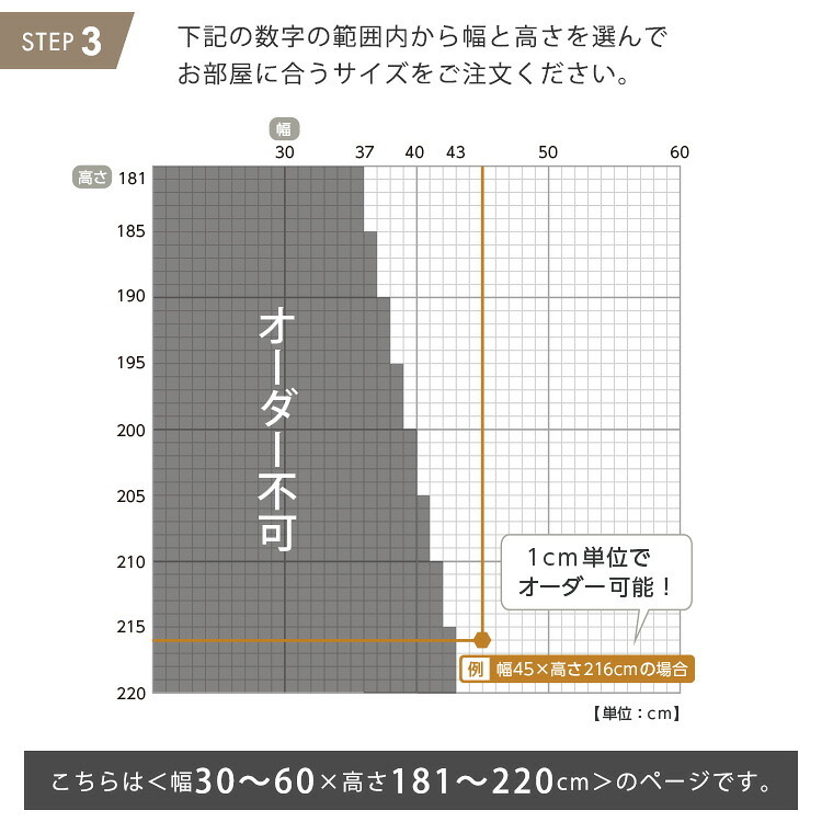 カーテン 窓まわり 1cm単位のオーダー対応！ 調光ロールスクリーン 幅30～60cm×高さ181～220cm ロールスクリーン 調光 遮光 採光 ロール 突っ張り式賃貸 サイズオーダー レール 取り付け 無地 レース おしゃれ 新生活