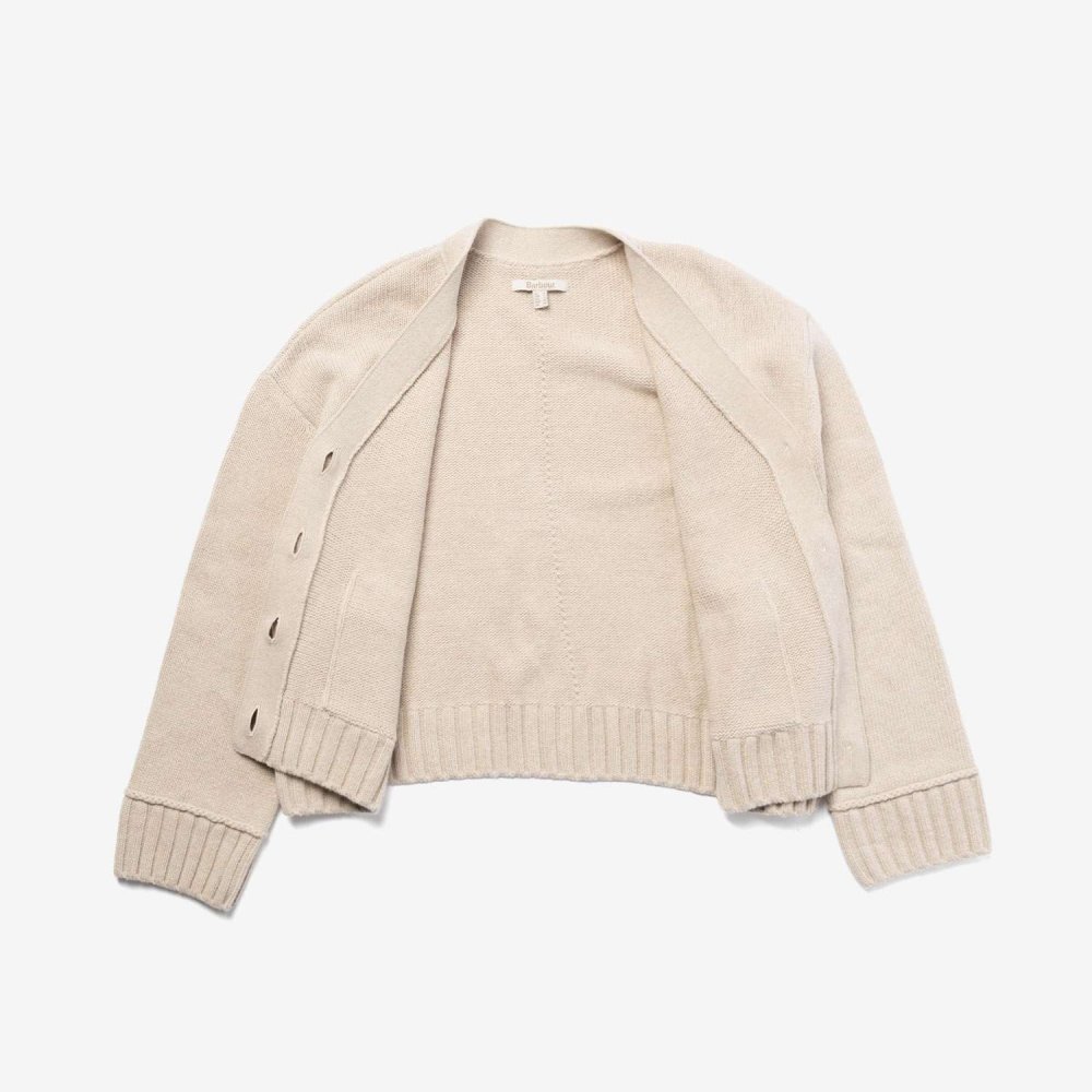 バブアー Barbour FAYE KNITTED CARDIGAN フェイ ニット カーディガン LKN1681 Vネック アウター レディース トップス