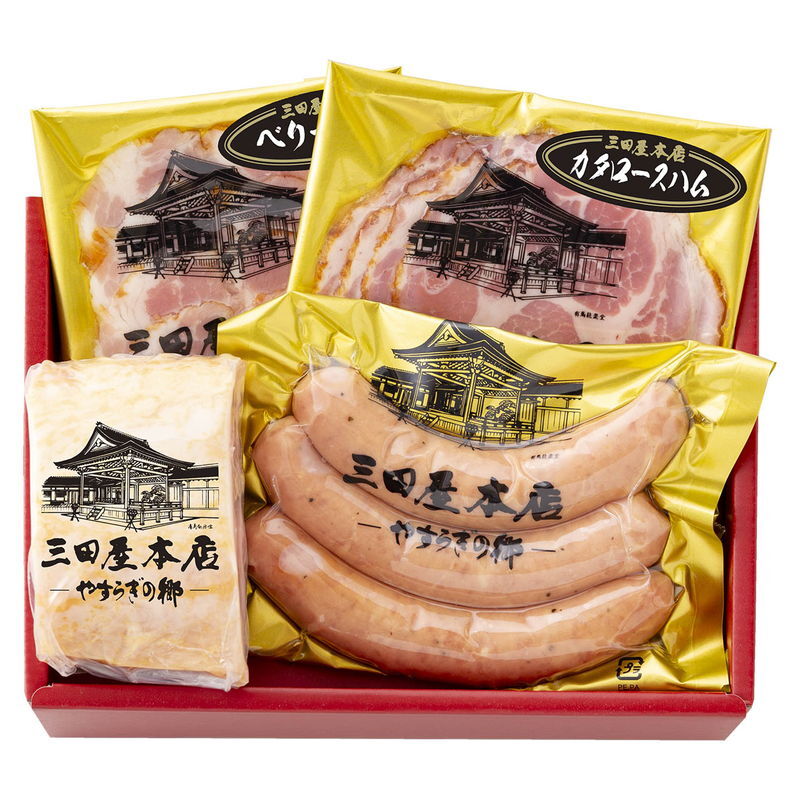 三田屋本店ロースハム詰合せ (SEY-3) [お中元][お歳暮] ※送料無料(北海道・沖縄・離島への配送不可)