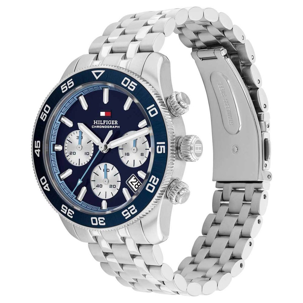 【選べるノベルティー付き】トミーヒルフィガー TOMMY HILFIGER 腕時計 メンズ クロノグラフ TH85 1710743【2026 新作】
