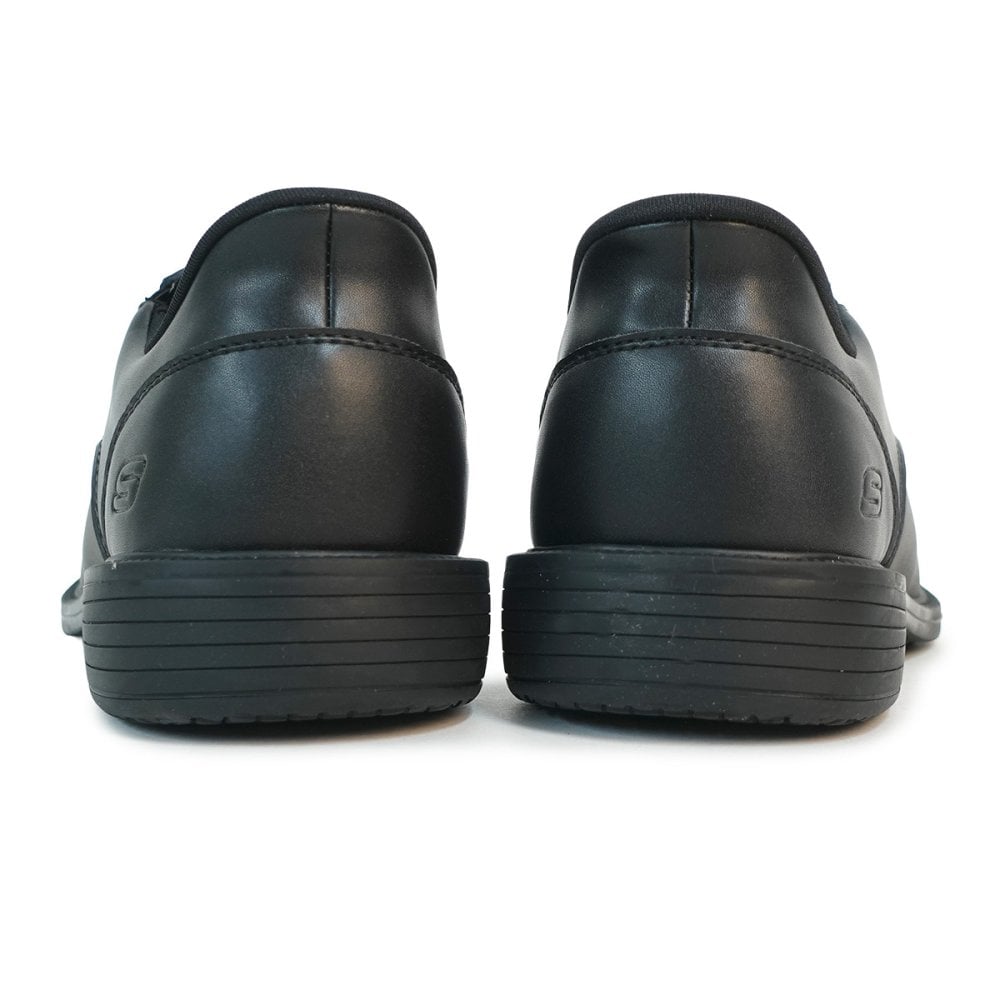SKECHERS スケッチャーズ スリップインズ ウォータープルーフ ドレストン ラムジー 205837 BBK ブラック 防水 ビジネスシューズ 革靴