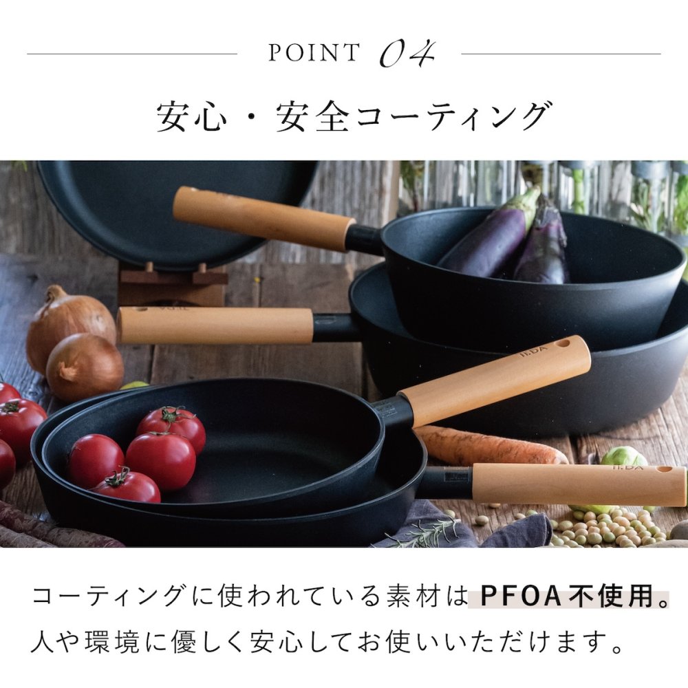TI:DA マルチパン 28cm 深型 フライパン チタン＆ダイヤモンドWコーティング IH ガス対応 軽量 焦げつきにくい お手入れ簡単 ブラック グレー おしゃれ 万能フライパン 炒める 煮る 揚げる キッチン用品 新生活 結婚祝い 引っ越し祝い 料理好き プレゼント 実用的 ギフト TIDA ティーダ