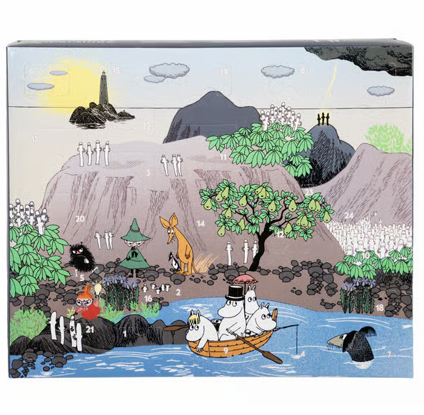 ムーミン アドベントカレンダー 2026 MNX040028  送料無料 クリスマス MOOMIN フィギュア 2026年 クリスマス プレゼント ニョロニョロ ギフト 北欧 Xmas