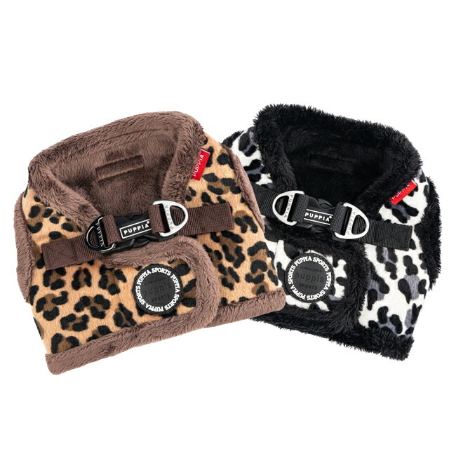 PUPPIA パピア ハーネス 秋冬 フリース ワイルドハーネス プレゼント ギフト 誕生日 S M L XL 小型犬 中型犬 チワワ トイプードル 柴犬 散歩 暖かい 防寒 ベスト型 着せやすい