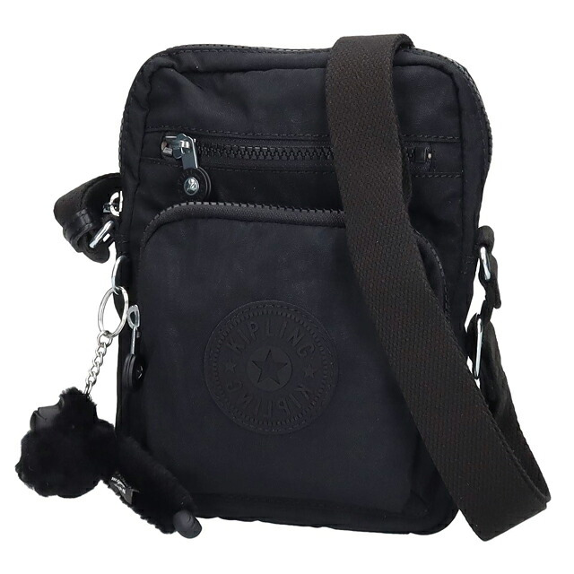 キプリング ショルダーバッグ レディース ブランド Kipling ガンネ ロゴ ワンポイント 無地 KI3244-P39 Black Noir 黒