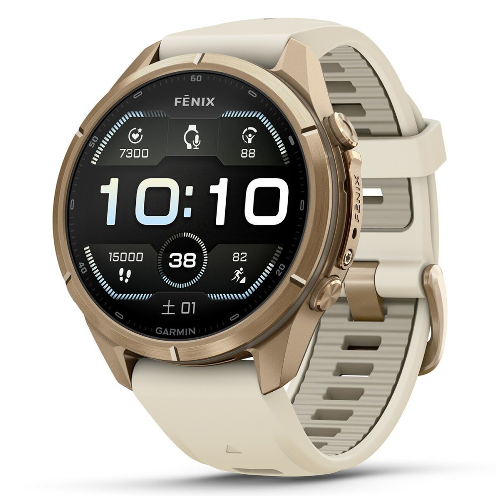 ガーミン GARMIN fenix 9 Pro AMOLED 43mm フェニックス9 プロ アモレッド 43mm GPS スマートウォッチ 010-04335-69 腕時計 Gold Ti / Cream【2026 新作】