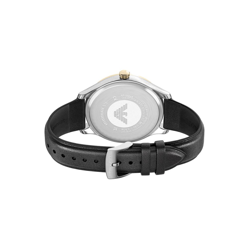 エンポリオアルマーニ EMPORIO ARMANI 腕時計 メンズ レザー AR11834【2026 新作】