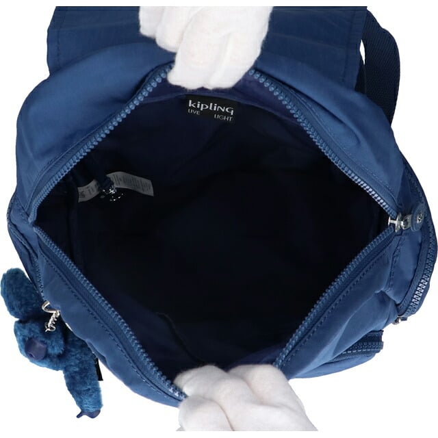 キプリング リュック レディース ブランド Kipling シティジップ S バックパック リュックサック スクールバッグ  KI3523-5PZ Casual Blue
