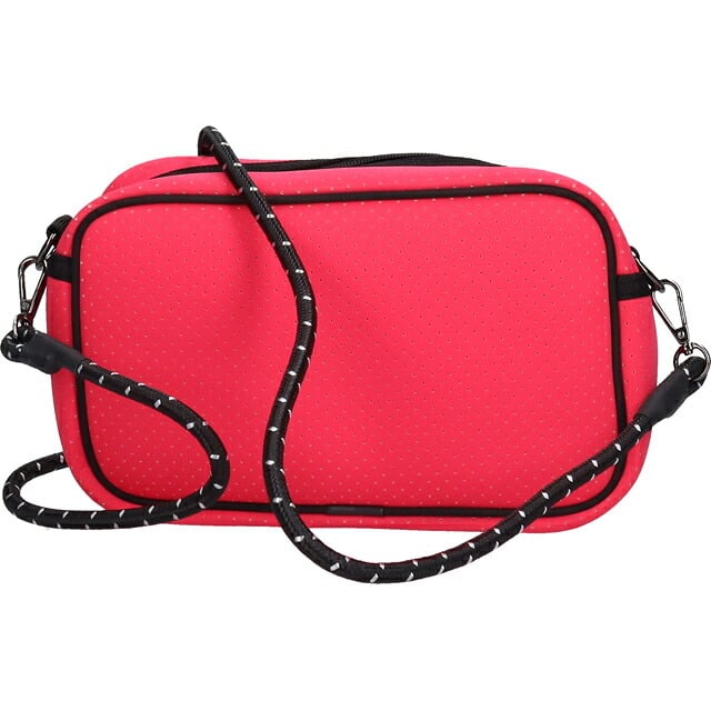 ウィローベイ ショルダーバッグ レディース ブランド WILLOWBAY ラージクロスボディバッグウィズロープ クロスボディ FUCHSIA PINK