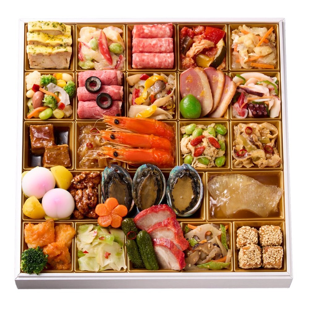 京都 しょうざん 洋中おせち 桜蘭 一段重 2～3人前 31品目 御節料理 お正月 おせち 惣菜 冷凍 縁起物 正月料理【沖縄県・離島 配送不可】