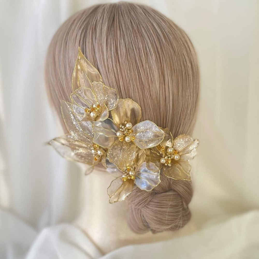 髪飾り アメリカンフラワー ディップアート 選べる6種 ヘアアクセサリー ヘッドドレス セット 大ぶり 成人式 卒業式 袴 振袖 和装 結婚式 前撮り ウェディング 白無垢 色打掛 ドレス 浴衣 七五三 ハンドメイド カサブランカ シルバー ゴールド ガラスホワイト 贈り物 ギフト プレゼント 娘 孫 友達 お祝い Lulu＊s ルルズ