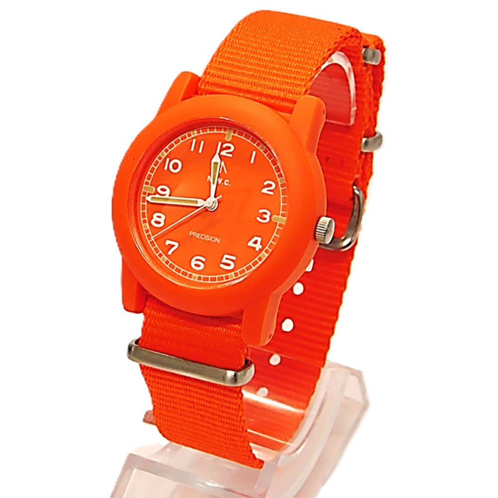 ナバルウォッチ NAVAL WATCH 腕時計 メンズ レディース ミリタリー Camper TYPE オレンジ Mil.-08ca-OR【2026 新作】
