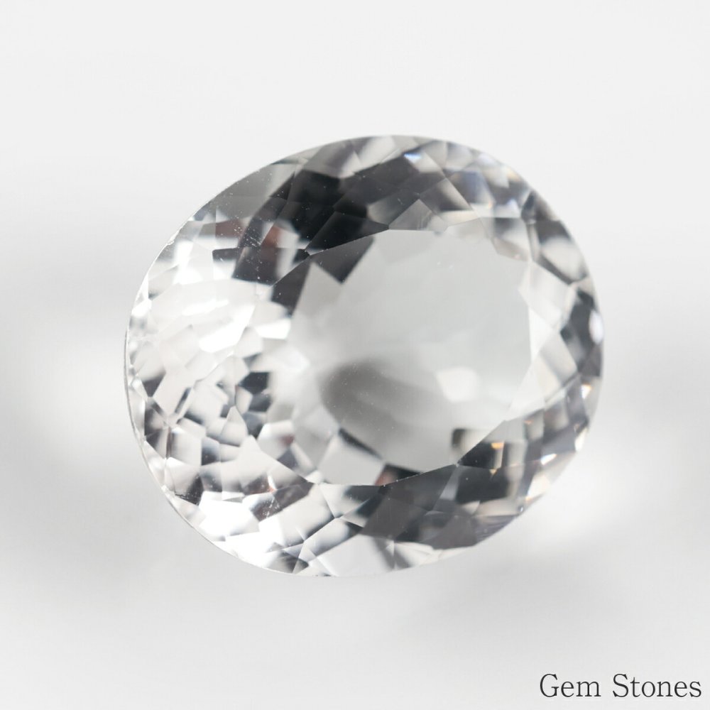  最高品質 ホワイトトパーズ 40.998ct ルース 宝石 裸石  透明 クリア トパーズ オリジナル ジュエリー ギフト