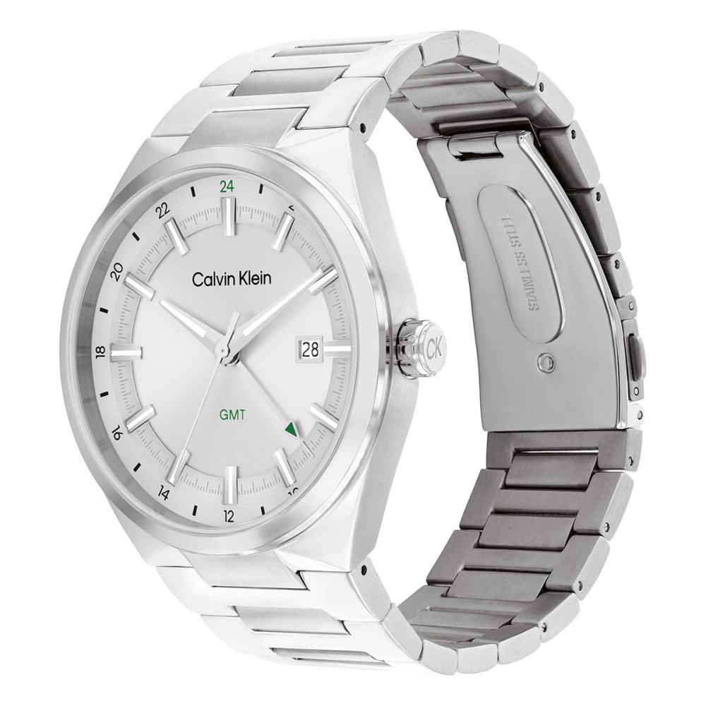 【選べるノベルティー付き】カルバン クライン CALVINKLEIN DISTINGUISHGMT44 腕時計 メンズ クォーツ 25200489 カルバンクライン