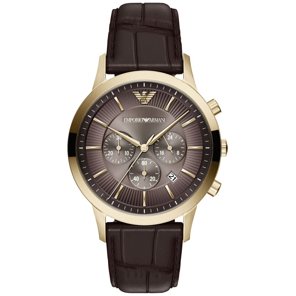 エンポリオアルマーニ EMPORIO ARMANI 腕時計 メンズ クロノグラフ レザー AR11822【2026 新作】