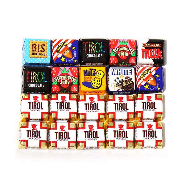 (全国送料無料)【6袋】お菓子 詰め合わせ ハロウィン袋 チロルチョコ（バラエティ・ミルクヌガー）20粒 袋詰め メール便 (omtmb9381z)