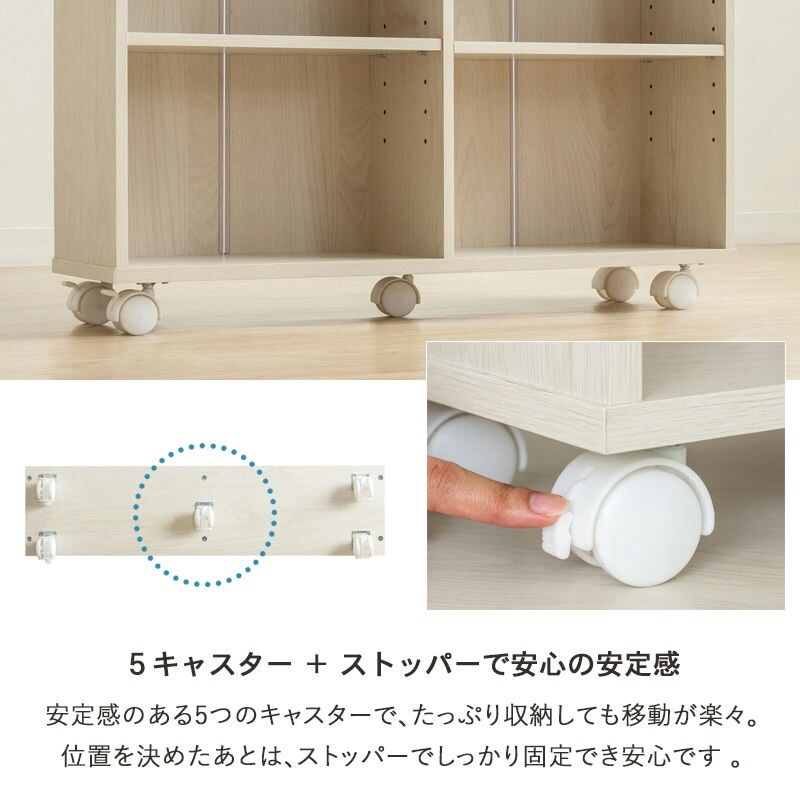 収納家具 ラック 押入れ収納 奥行75cm 選べる幅3サイズ (19/25/38cm) iw-29 クローゼット収納 リビング収納 すき間収納 サニタリー収納