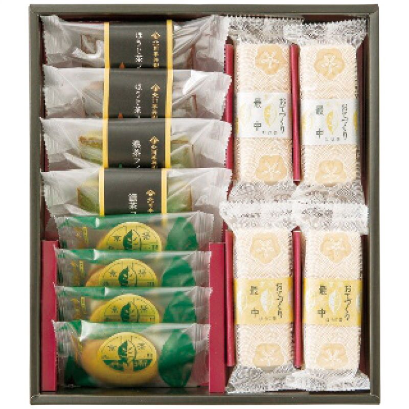 お歳暮・冬ギフト 北川半兵衛商店 宇治の茶菓撰 (KCK-12) ※送料無料(北海道・沖縄・離島への配送不可)
