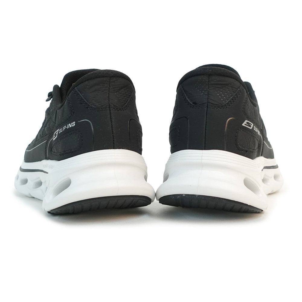 SKECHERS スケッチャーズ スニーカー スリップインズ ゴーウォーク グライドステップ 2.0 コージーフィット ウォーカー 217035 BKW ブラック/ホワイト