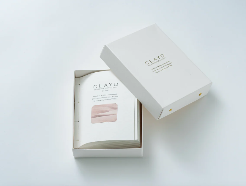 CLAYD WEEKBOOK GIFT （クレイ入浴料｜7袋入り｜ブック型パッケージ｜ギフト箱入り）