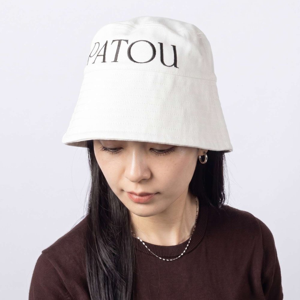 パトゥ PATOU BUCKET HAT バケットハット AC0270132 ハット ロゴ レディース 帽子