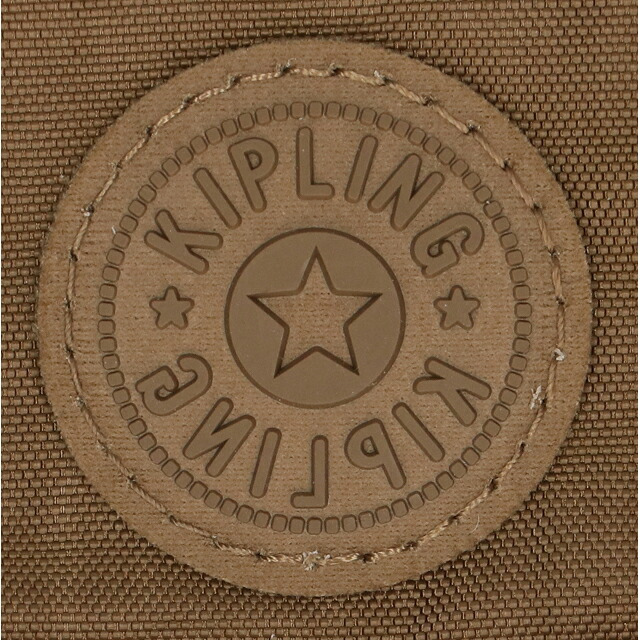 キプリング ショルダーバッグ レディース ブランド Kipling イゼラ ロゴ ワンポイント 無地 K02144-1NA Smooth Khaki