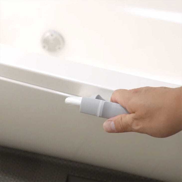3Dスキマブラシ 2個組 お掃除ブラシ 隙間ブラシ キッチン お掃除グッズ