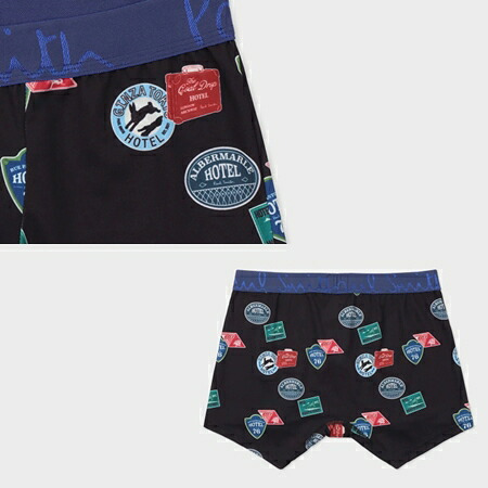 【無料ラッピング】 ポールスミス Paul Smith ボクサーパンツ Hotel Stickers ボクサー 正規品 新品 ギフト プレゼント 人気 おすすめ 誕生日 記念日 クリスマス  送料無料 psm522817