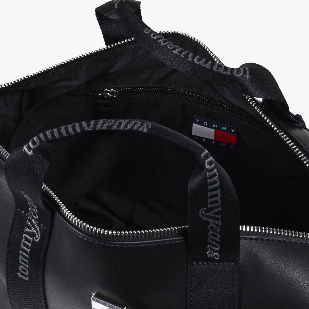 高品質ヨーロッパ輸入モデル トミーヒルフィガー TOMMY HILFIGER トートバッグ ミニトート ミニボストン レディース TOMMY JEANS DAILY ELEATED ブラック AW0AW19044 BDS BLACK 送別会 誕生日 結婚祝い 結婚式 彼氏 息子 夫 男性 名刺入れ 高級 父の日 母の日 即日発送