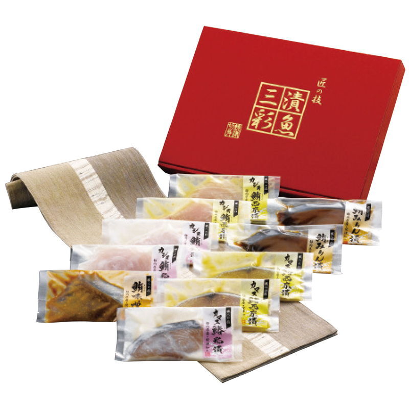 漬魚詰合せ 漬魚三彩 (TUS50SKC) [お中元][お歳暮] ※送料無料(北海道・沖縄・離島への配送不可)