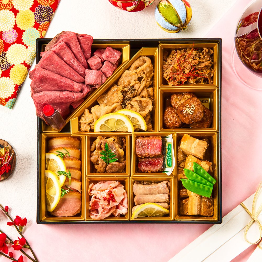 おせち 2027 肉おせち 【豊楽】 2～3人前 1段 冷蔵 【送料無料(一部地域除く】