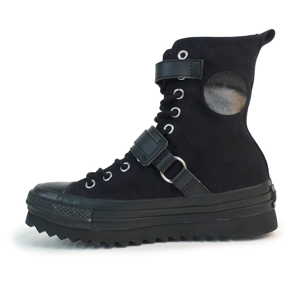 コンバース CONVERSE スニーカー 厚底 メンズ レディース ハイカット シャークソール ST Z SHIN-HI ブラック/ブラック ALL STAR SHARKSOLE ST Z SHIN-HI
