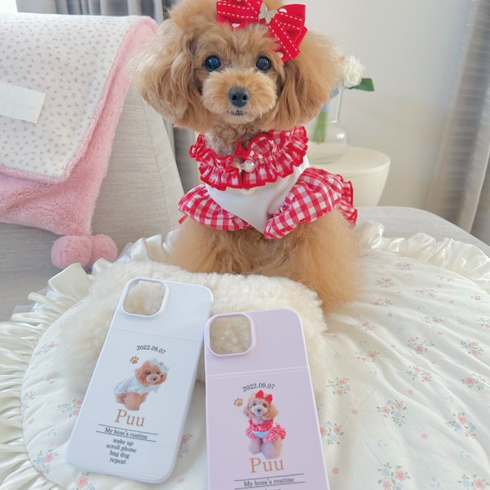 ペットのお写真で作る iphoneケース | うちの子グッズ お誕生日 母の日 父の日 敬老の日 還暦祝い クリスマスプレゼント
