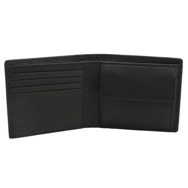 DIESEL ディーゼル 二つ折り財布 折り畳み 二折財布小銭入付き Dロゴ X08844 P0685 T8013 ブラック