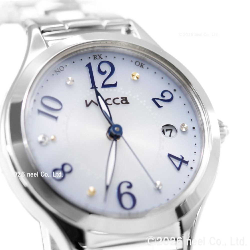 シチズン ウィッカ CITIZEN wicca ソーラーテック 電波時計 腕時計 レディース ハッピーダイアリー KS1-210-91