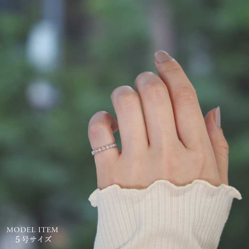 ダイヤモンド リング 指輪 ピンキーリング ピンキー ミルグレイン 0.12ct K18 18K 18金 プラチナ プラチナ950 ダイヤ 女性 レディース 誕生日 記念日 結婚記念日 錫婚式 10年 10周年 プレゼント ギフト 誕生日プレゼント 自分へのご褒美 20代 30代 40代 50代 60代 妻 彼女 ゴールド ホワイトゴールド ピンクゴールド イエローゴールド ダイヤ 金属アレルギー