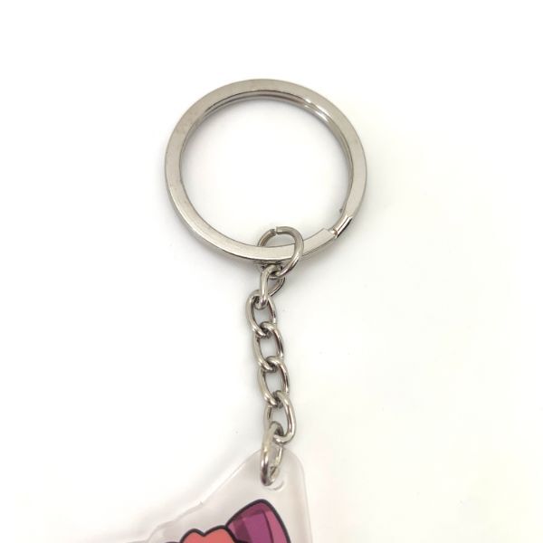 ゆるキャン△ なでしこ 各務原なでしこ つままれアクリルキーホルダー キーリング