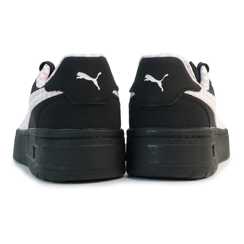 プーマ PUMA スニーカー レディース ウィメンズ ローカット コート ラリー スカイ チェッカー 408862-01 ブラック/ピンク