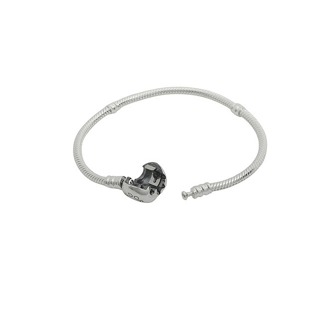 パンドラ PANDORA Moments Heart & Snake Chain Bracelet アクセサリーブレスレット 594594c00-16(590719-16) レディースシルバー