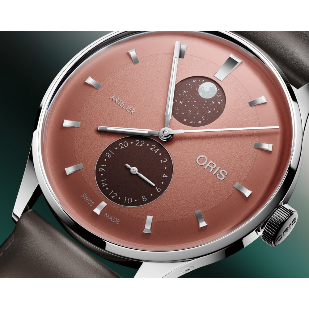 オリス ORIS アートリエ コンプリケーション ARTELIER COMPLICATION 腕時計 メンズ 自動巻き 01 782 7811 4056-07 6 20 17FC