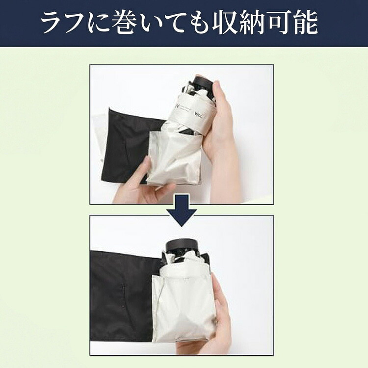 wpc. 遮光 ミニマ 折り畳み傘 晴雨兼用 定形外 送料無料 傘 日傘 雨傘 遮熱 UVカット100% 完全遮光 傘 801-18355-102 撥水 軽量 wpc メンズ レディース