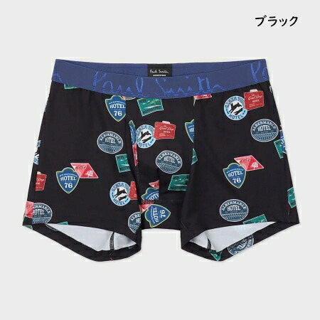 【無料ラッピング】 ポールスミス Paul Smith ボクサーパンツ Hotel Stickers ボクサー 正規品 新品 ギフト プレゼント 人気 おすすめ 誕生日 記念日 クリスマス  送料無料 psm522817