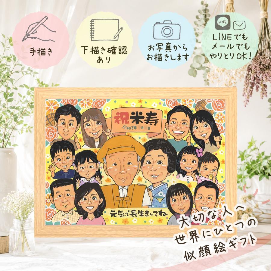誕生日のお祝いに、心あたたまる似顔絵をお届けします。 贈り物 米寿 似顔絵 名入れ 手描き ギフト プレゼント 誕生日 長寿 記念日 お祝い 大人数 祖父母 ご両親 孫 名入れ 修正無料 下書き確認 かわいい そっくり 宝物 実績多数 88歳 宝物 米寿祝い 傘寿 メモリアルギフト オリジナル バレンタインデー 初任給 白寿祝い 色紙 お祝いの品 大量注文 応援 クリスマス 同窓会 結婚祝い