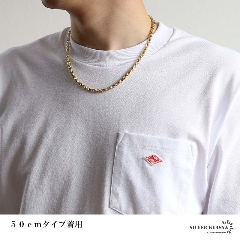 ペーパーチェーンネックレス 六字真言 小粒 ストーンネックレス ゴールド 18KGP 50cm 60cm ホワイトメタル 梵字 細身 二重ロック キラキラ 煌めく 高級感 重厚感 かっこいい メンズ 男性