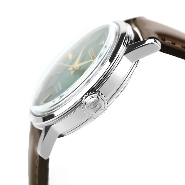 セイコー プレザージュ Cocktail Time 自動巻き 腕時計 ブランド メンズ SEIKO PRESAGE HCB002J アナログ グリーン ブラウン 日本製