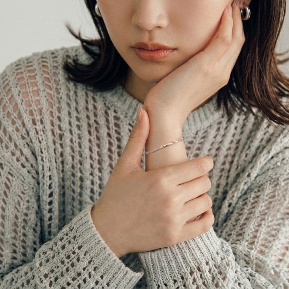 チェーンペアブレスレット シルバー SATURNO ペア カップル お揃い 大人 彼女 彼氏 女性 男性 誕生日プレゼント 記念日 ペアブレスレット ブランド