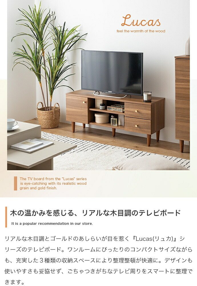 テレビ台 テレビボード TVボード ローボード TV台 テレビラック 収納棚 木製 AVラック TVラック 32型 リビングボード スリム 薄型 100cm 扉付き 引き出し タップ収納 壁付け 可動棚 かわいい 1人暮らし 新生活