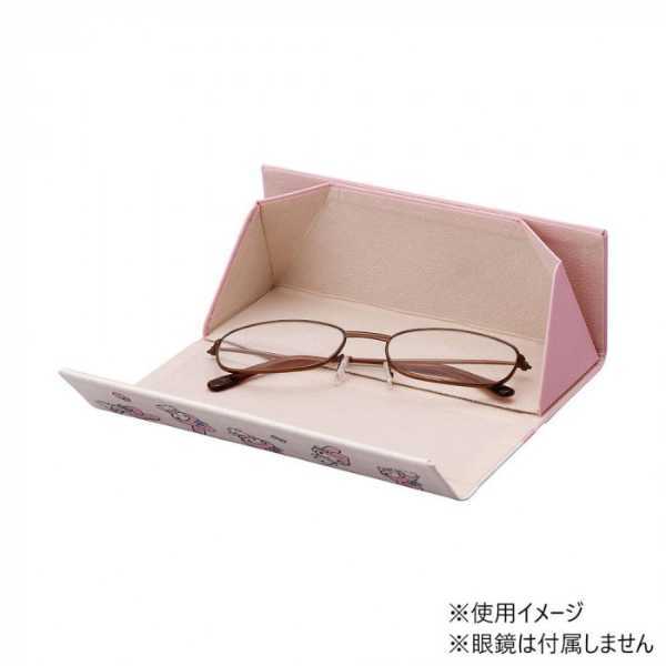 マイメロディ 折りたたみ メガネケース かわいい おしゃれ キャラクター グッズ 眼鏡ケース 折り畳み式 コンパクト ハードケース サンリオ プレゼント ギフト 贈り物 持ち運び 軽量 サンリオ正規ライセンス品