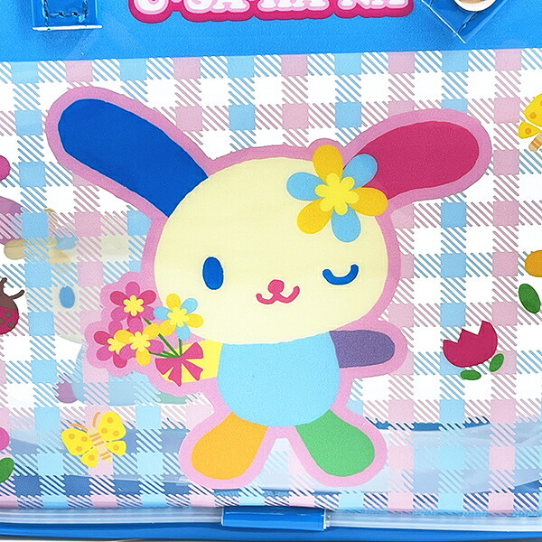 サンリオ ウサハナ ボストンバッグ風ポーチ Sanrio
