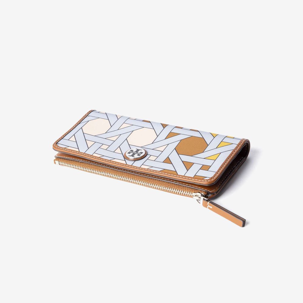 トリーバーチ TORY BURCH Basketweave Small Slim Envelope Wallet バスケットウィーブ スモール スリム エンベロープ ウォレット 175894 長財布 レディース 財布 小物
